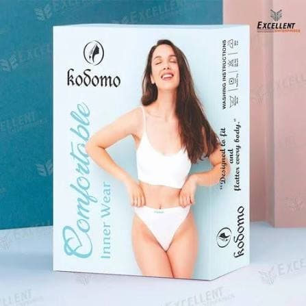 Custom printed women innerwear duplex packaging box for lingerie and intimate apparel