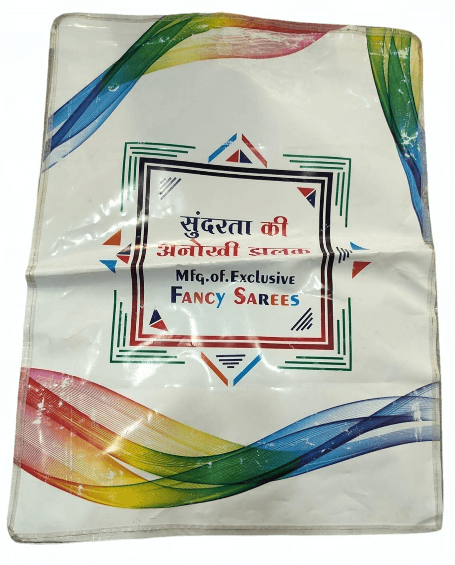 Saree Packing Bag in Surat, PVC Packaging for Sarees, Premium Transparent PVC Bag,