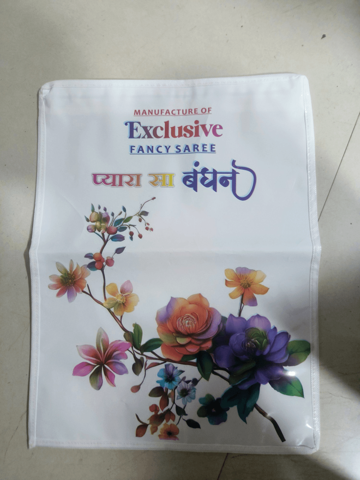 Saree Packing Bag in Surat, PVC Packaging for Sarees, Premium Transparent PVC Bag,