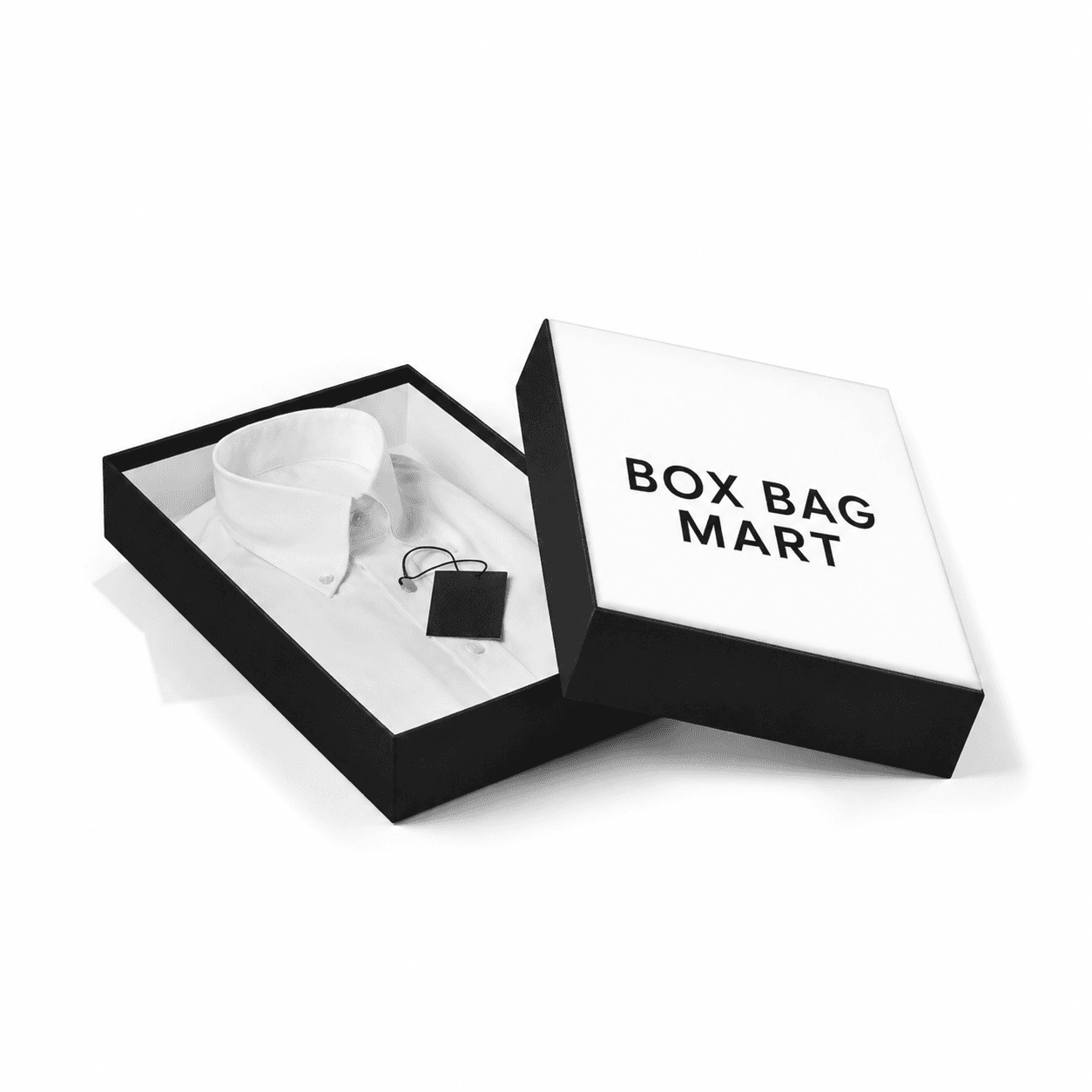 Custom printed formal wear duplex packaging box for suits and blazers by BOXBAGMART