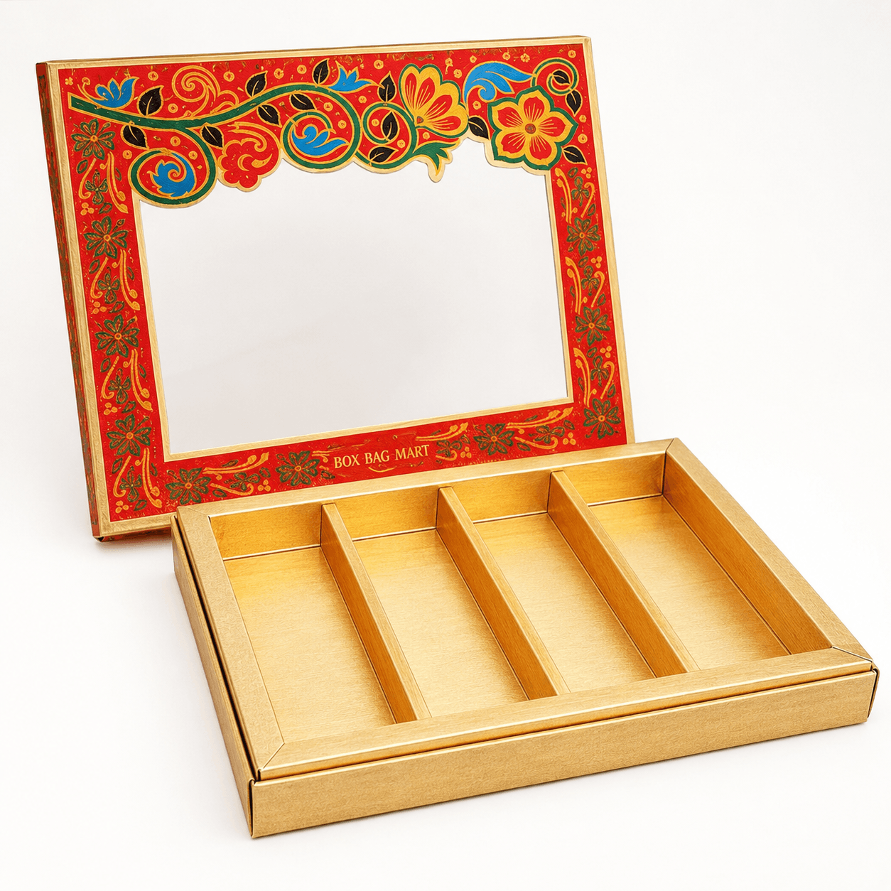 Red & Cream Premium Sweet Gift Box
