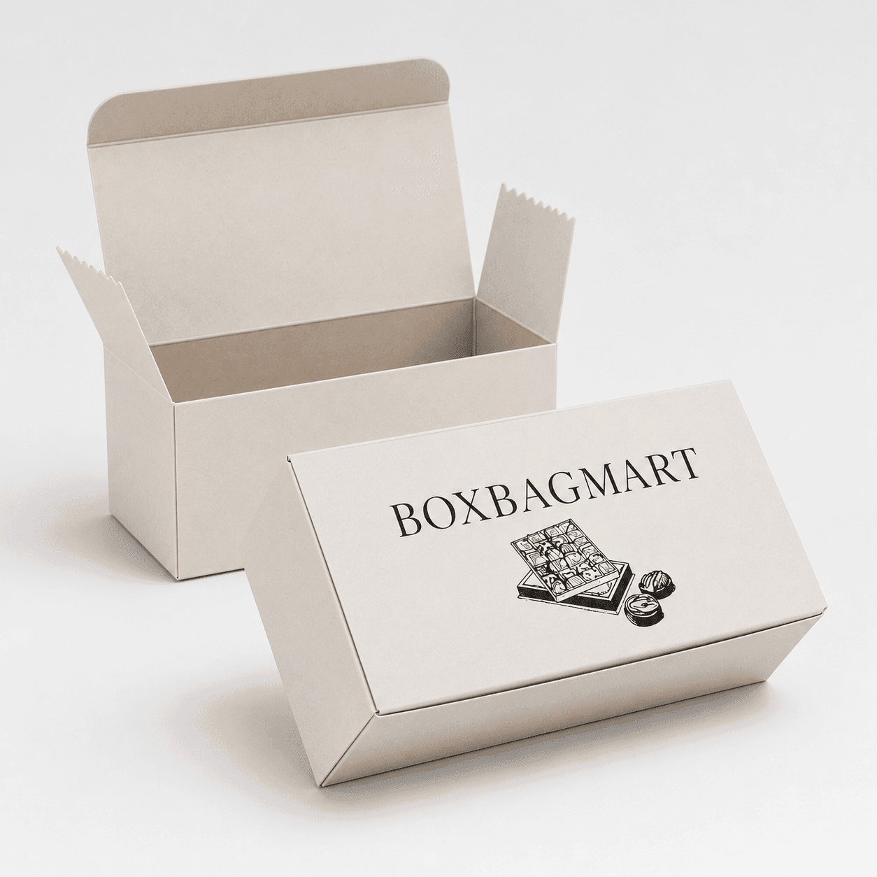 Custom Printed Sweet and Chocolate Duplex Packaging Box