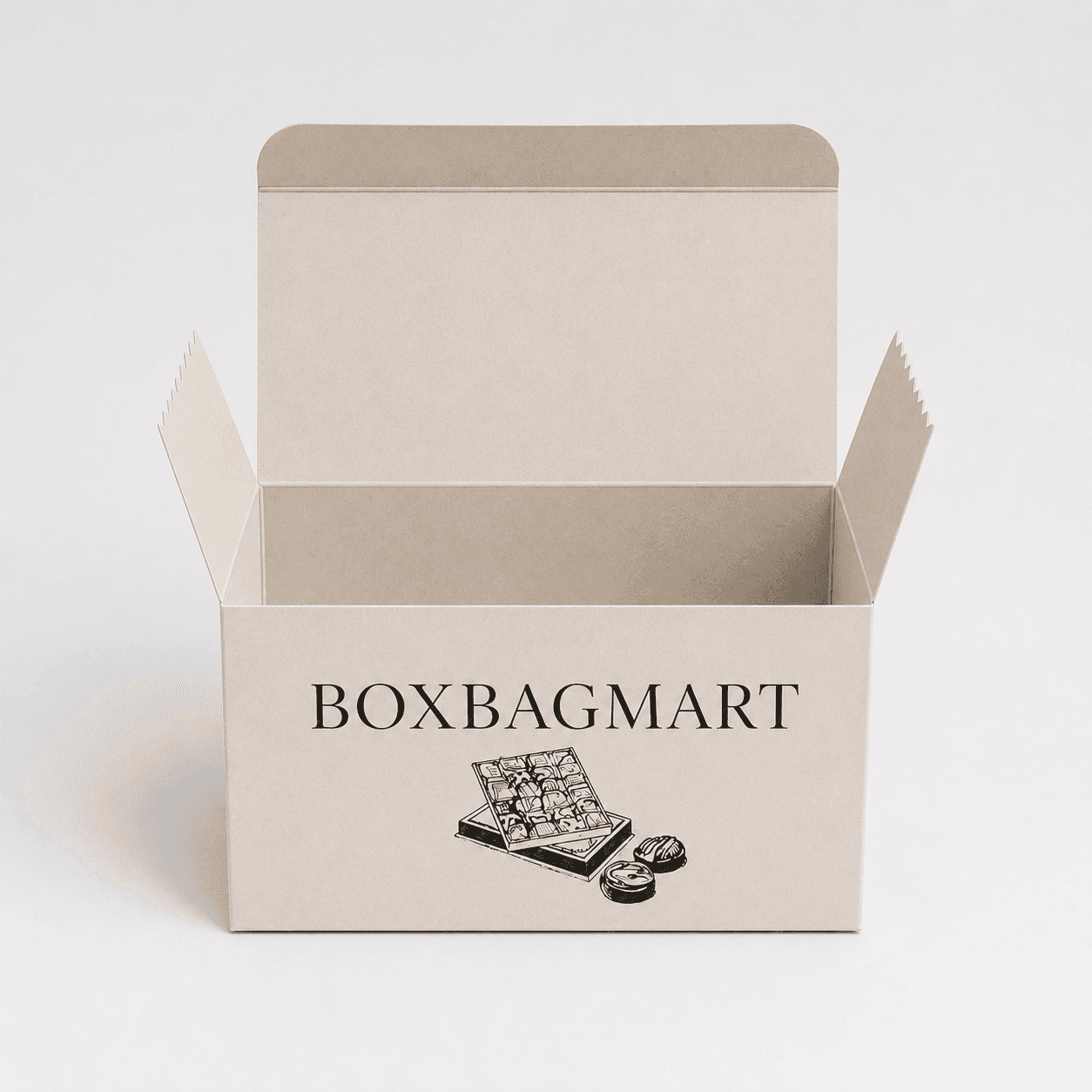 Custom Printed Sweet and Chocolate Duplex Packaging Box