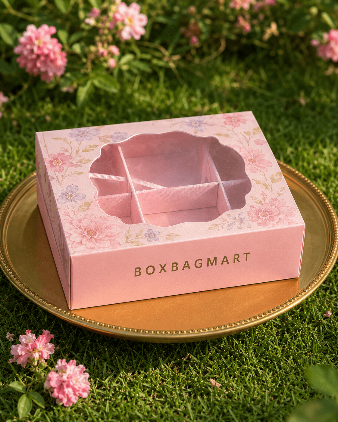 : Custom printed wax candle packaging box made from premium duplex board by BOXBAGMART