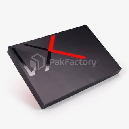 Custom printed duplex shirt packaging box with Box Bag Mart branding for premium formal and casual shirt packing