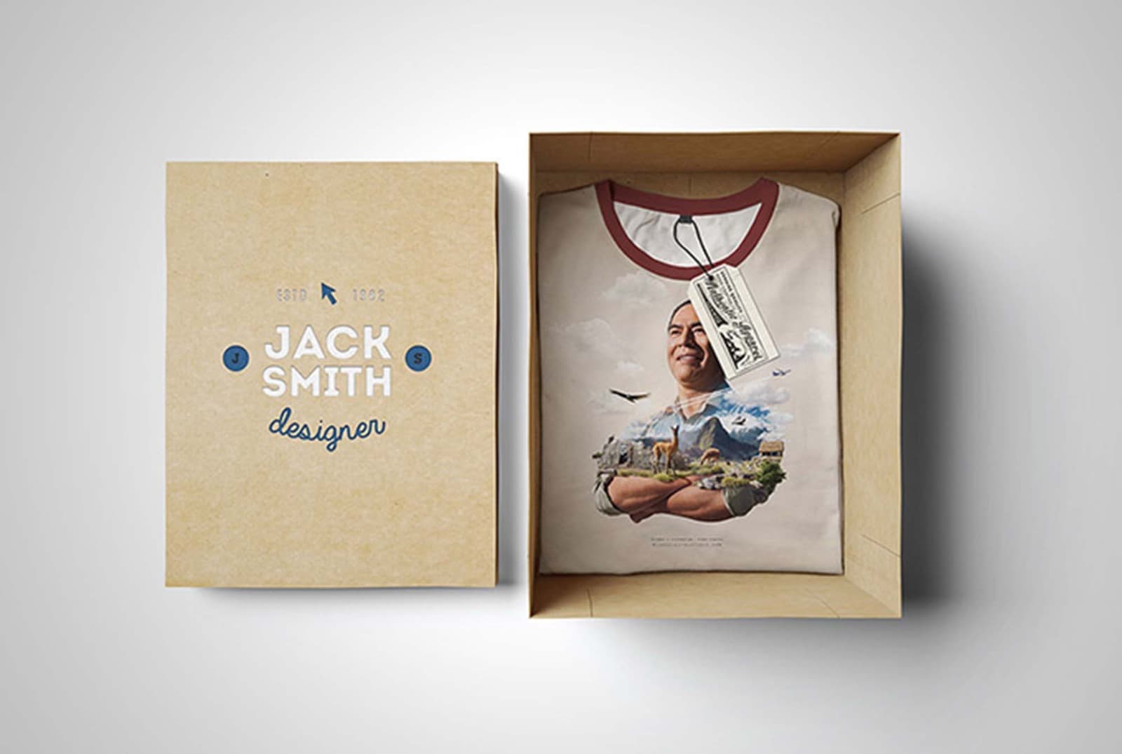 Branded T-Shirt Packing Box