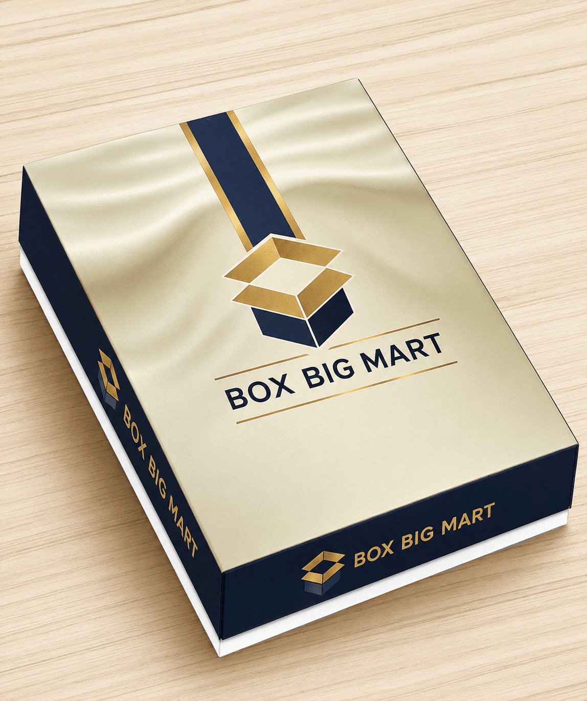 Custom printed duplex t-shirt packaging box for folded t-shirt packing with premium branding