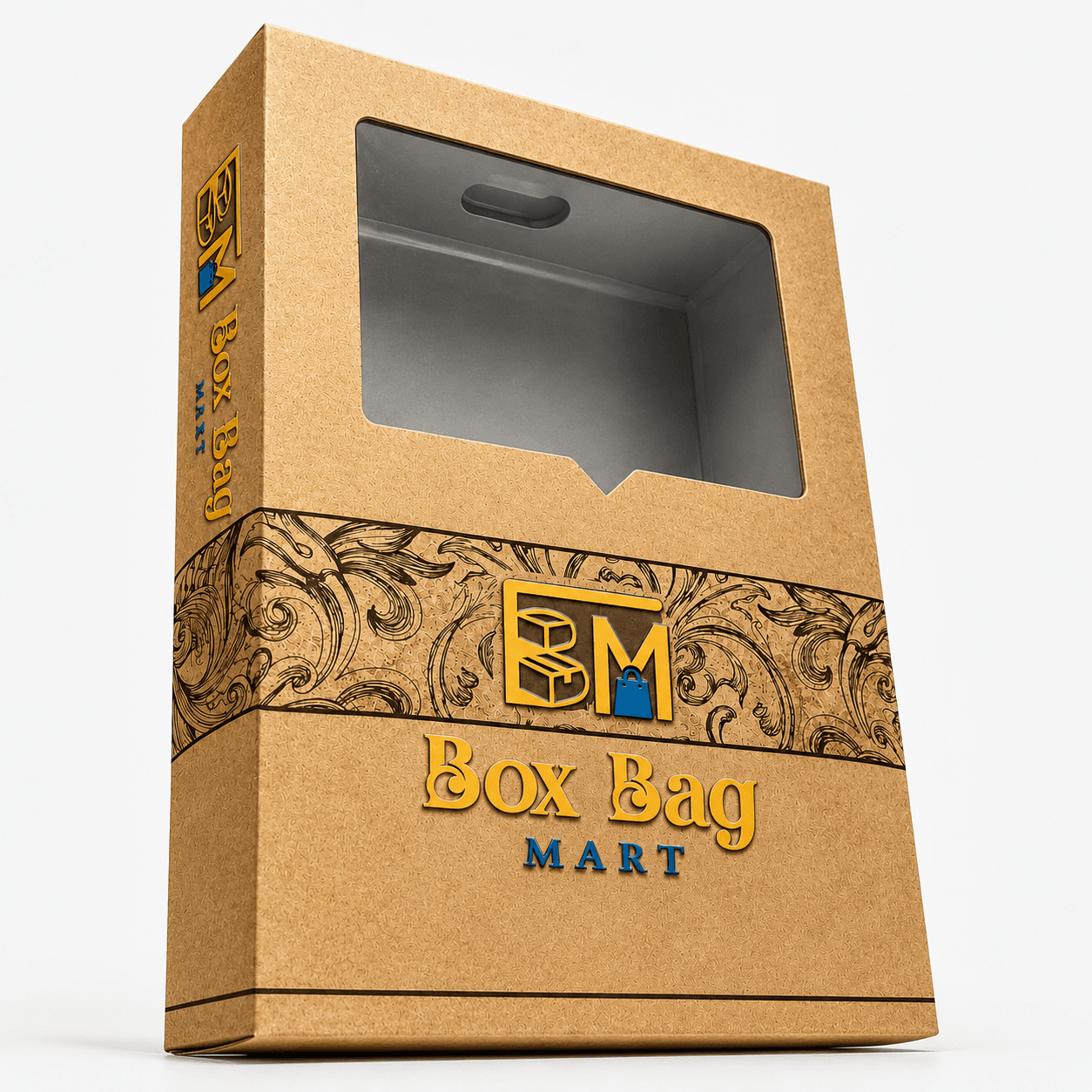 Premium duplex shirt packaging box by Box Bag Mart for garment and retail packaging