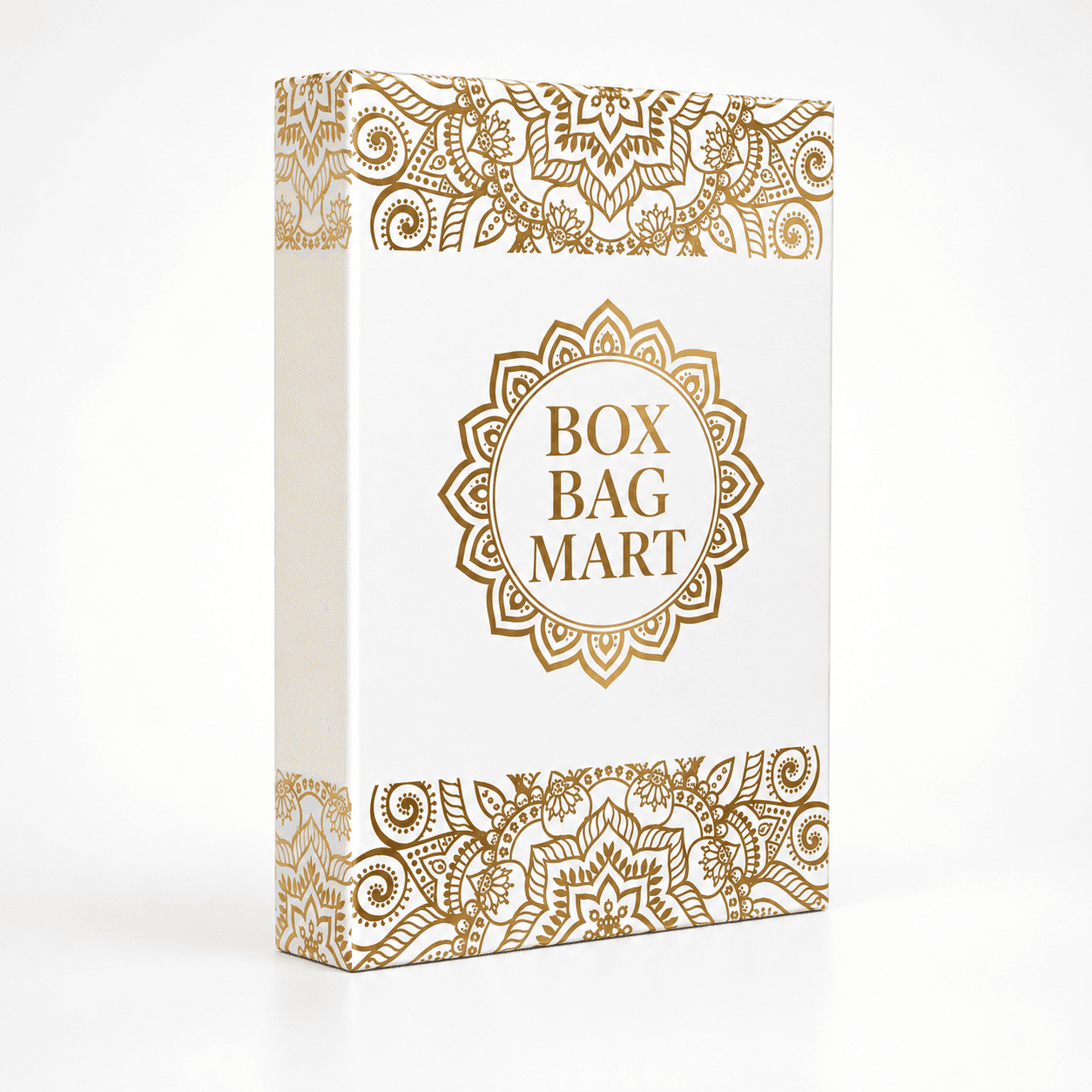 Luxury custom printed duplex saree packaging box for boutiques, textile brands and saree retailers by BOX BAG MART.