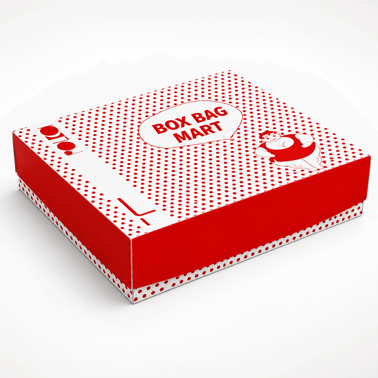 Premium duplex shirt packaging box by Box Bag Mart for garment and retail packaging